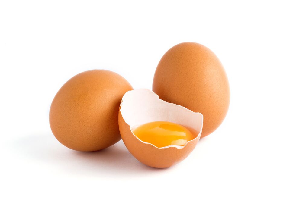 Eggs are low in calories, but they fill you up for a long time. 